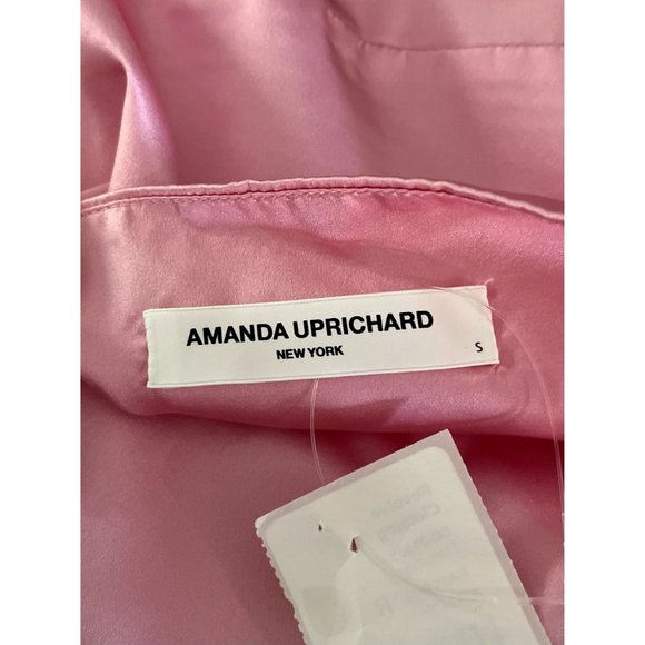 Amanda Uprichard X REVOLVE Chiara Dress Flamingo Women's Size Small - Picture 9 of 9